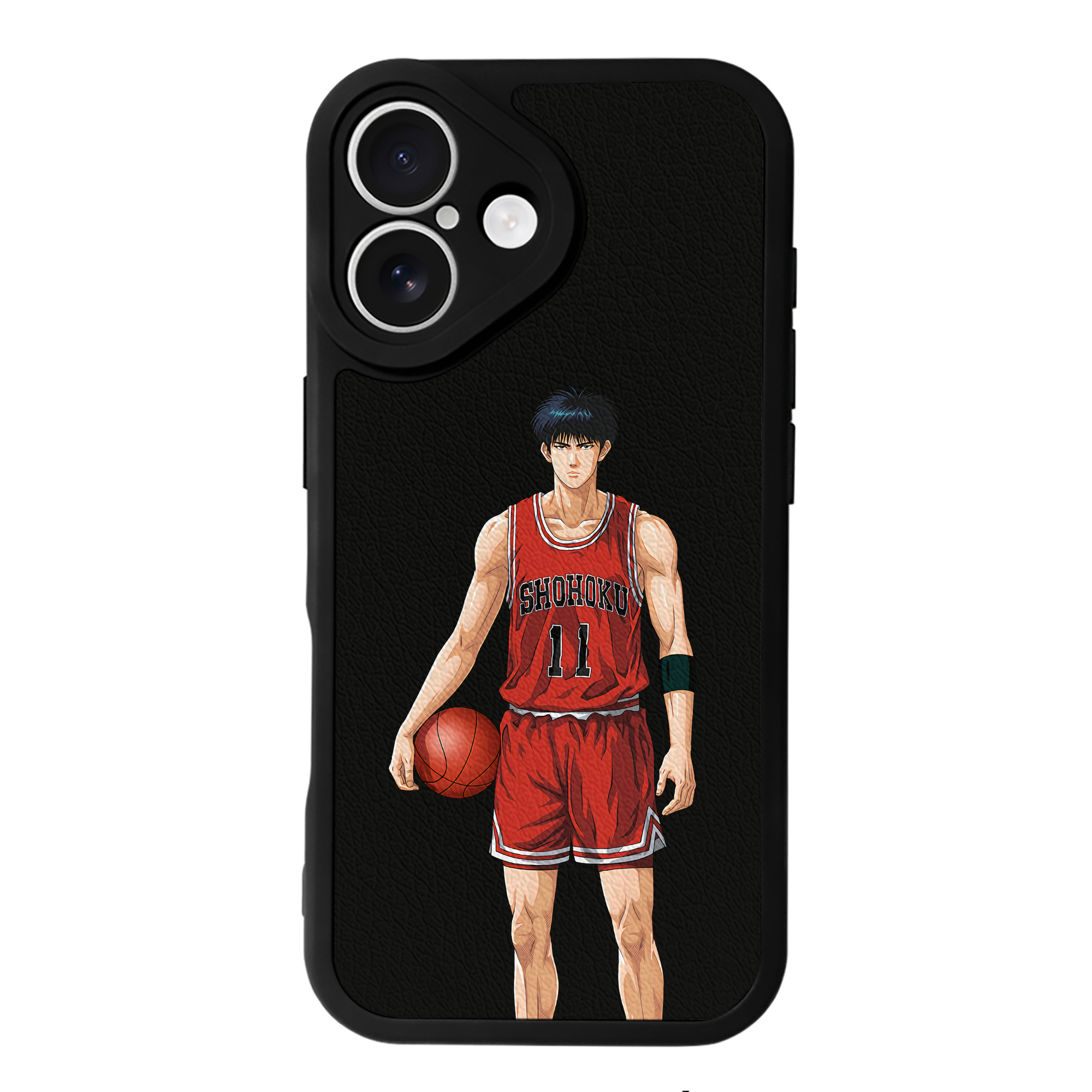 （画像用） SLAM DUNK／スラムダンク 【iPhone 16シリーズ対応】シリコンスマホケース（レザー調） 材質：シリコン